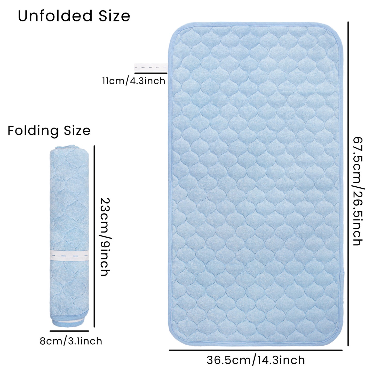 TinyPalsa Reusable Diaper Changing Mats
