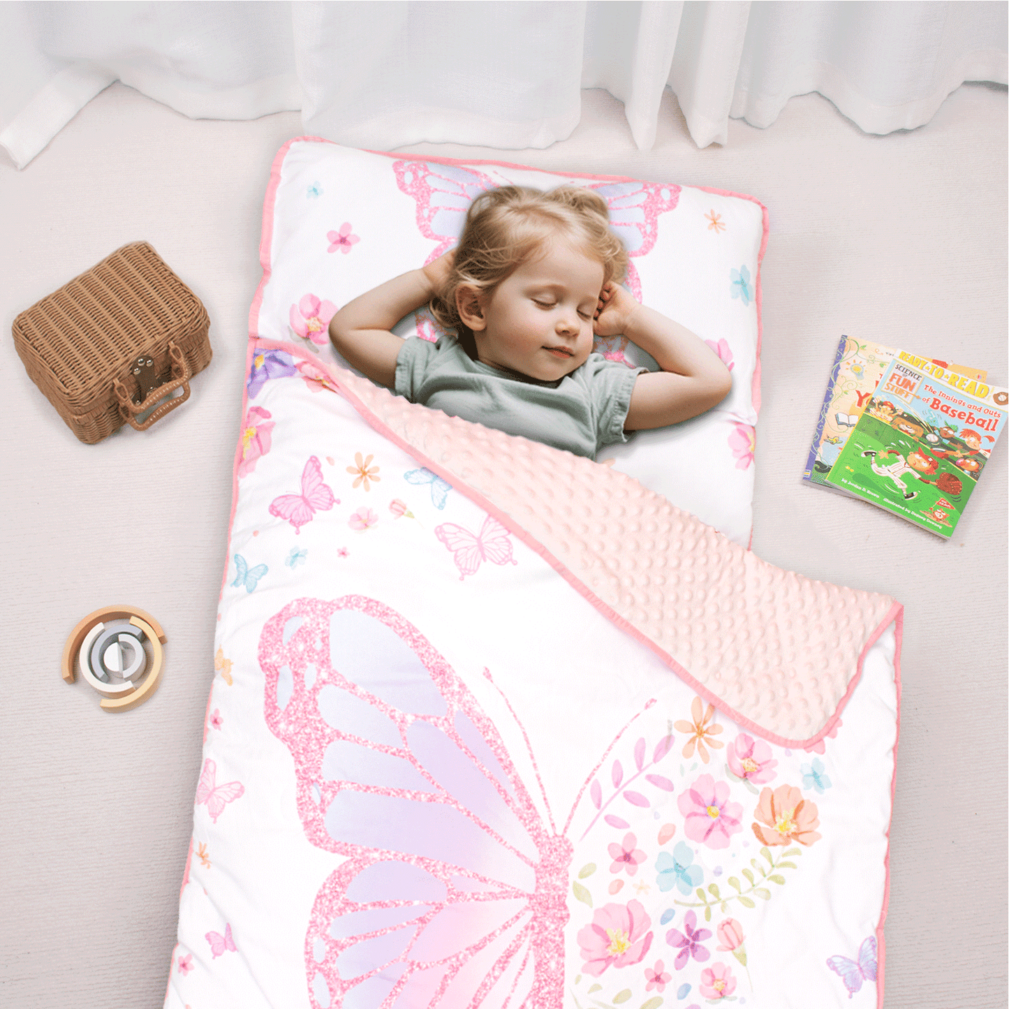 PRIMLECT Regular Nap Mat - Butterfly
