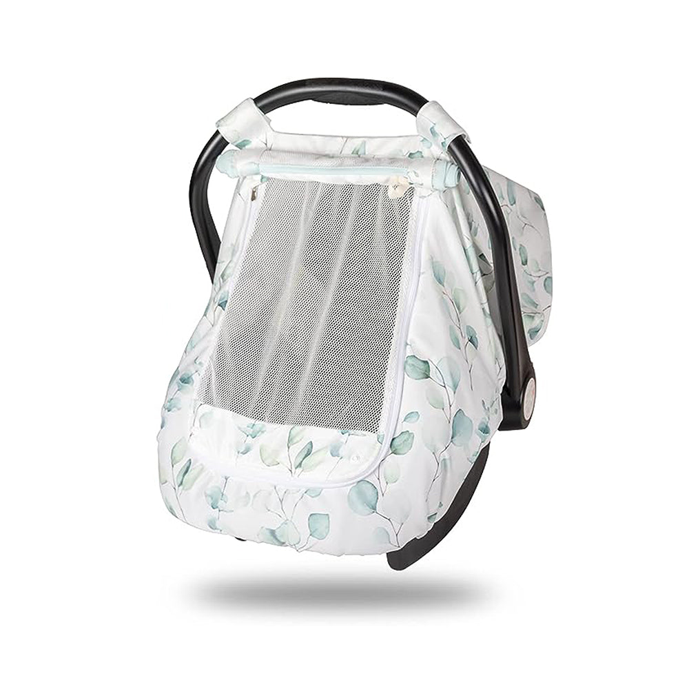 Baby Car Seat Cover - Leaves