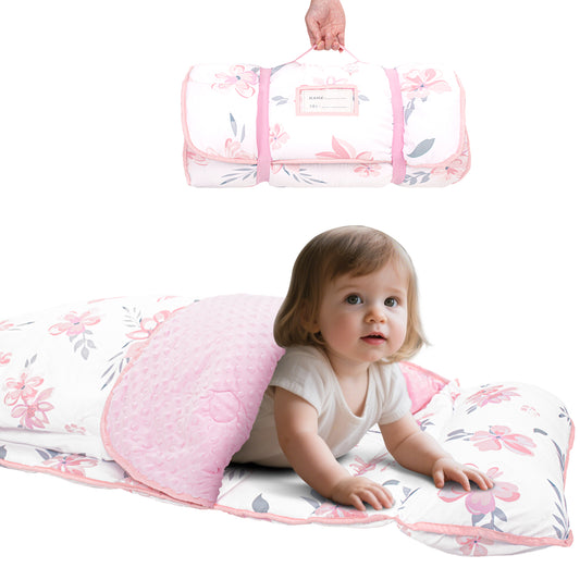 PRIMLECT Regular Nap Mat - White Flowers
