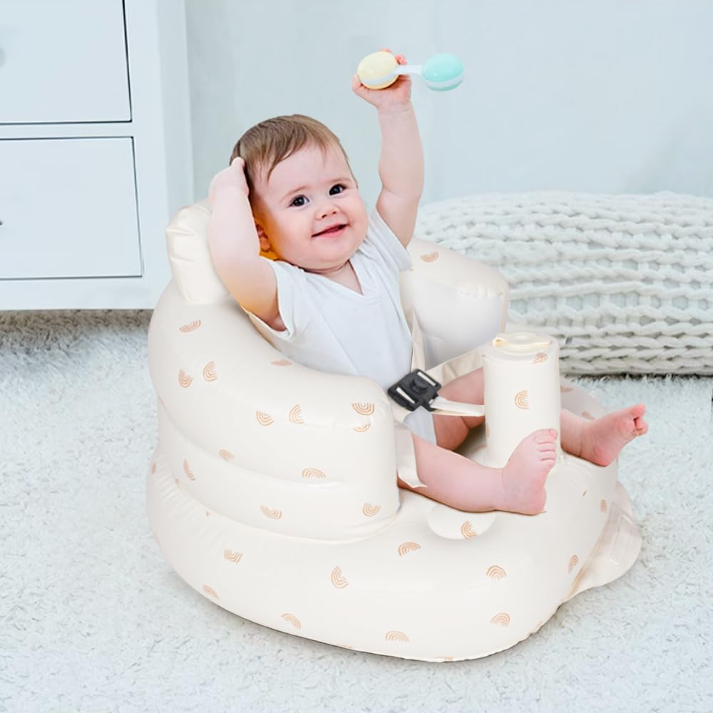 PRIMLECT Inflatable Baby Seat - Rainbow