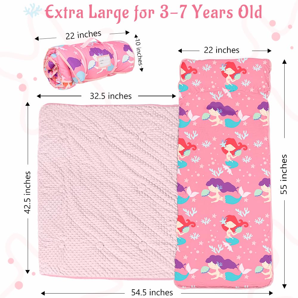 PRIMLECT Nap Mat - Pink Mermaid