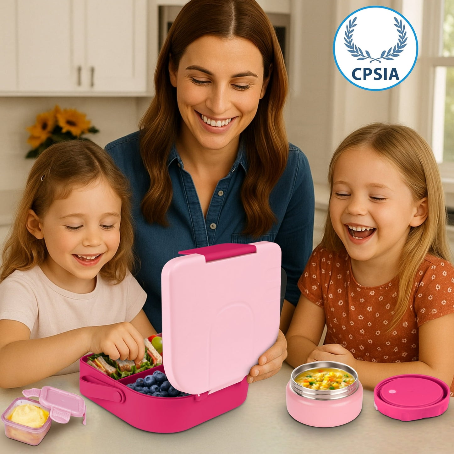 Primlect Bento Box- Pink