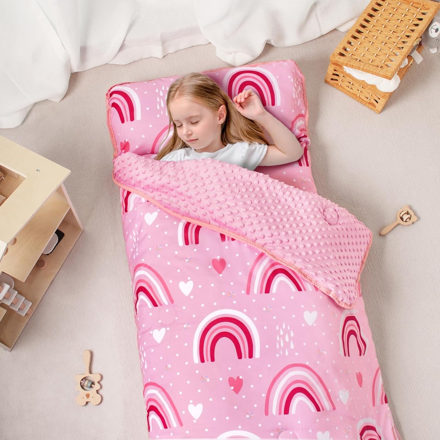 PRIMLECT Nap Mat - Rainbow