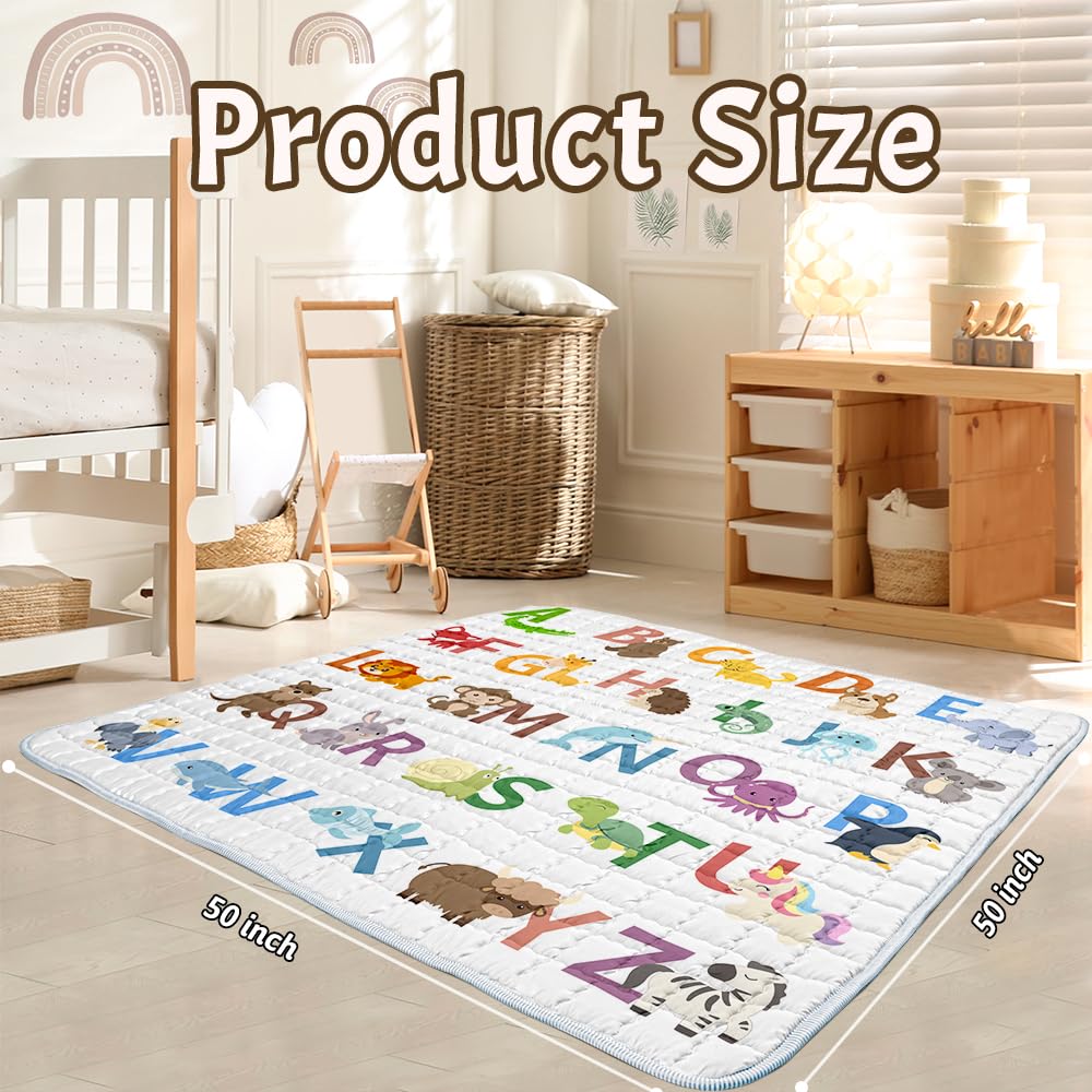 PRIMLECT Baby Play Mat 50"x 50"