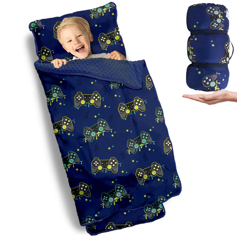 PRIMLECT Nap Mat - Blue Gamepad