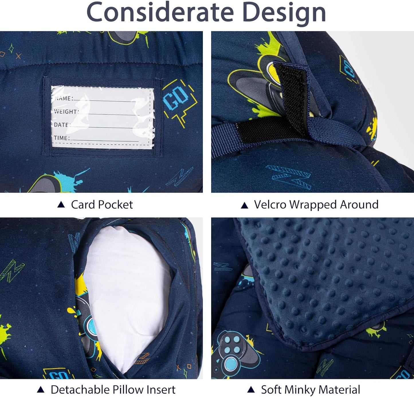 PRIMLECT Regular Nap Mat - Black Gamepad