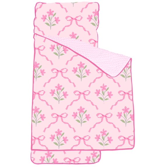 PRIMLECT Portable Nap mat - Pink Bow