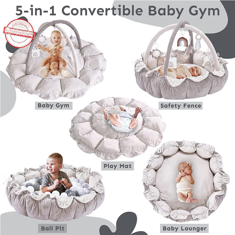 PRIMLECT 5-in-1 Baby Play Gym