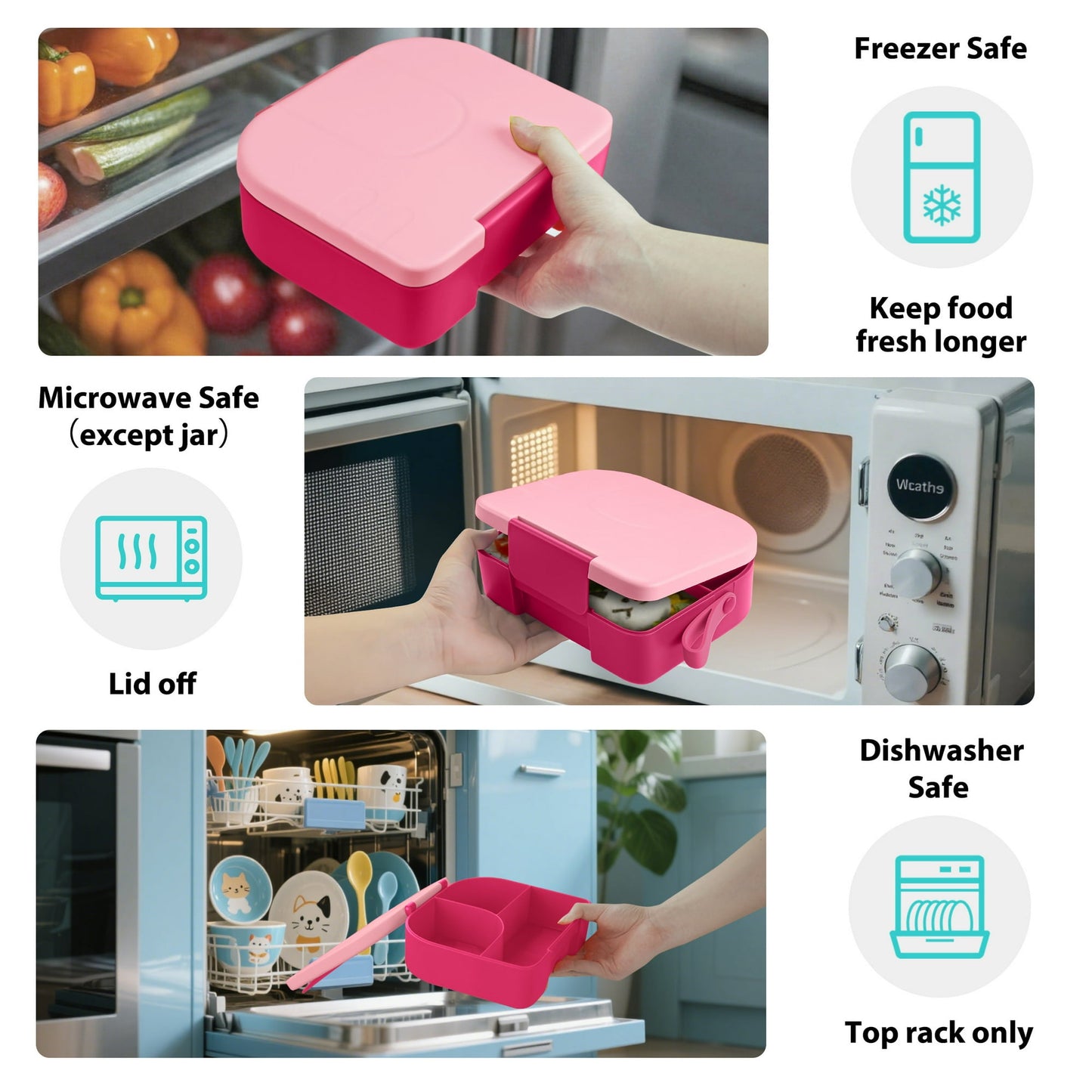 Primlect Bento Box- Pink