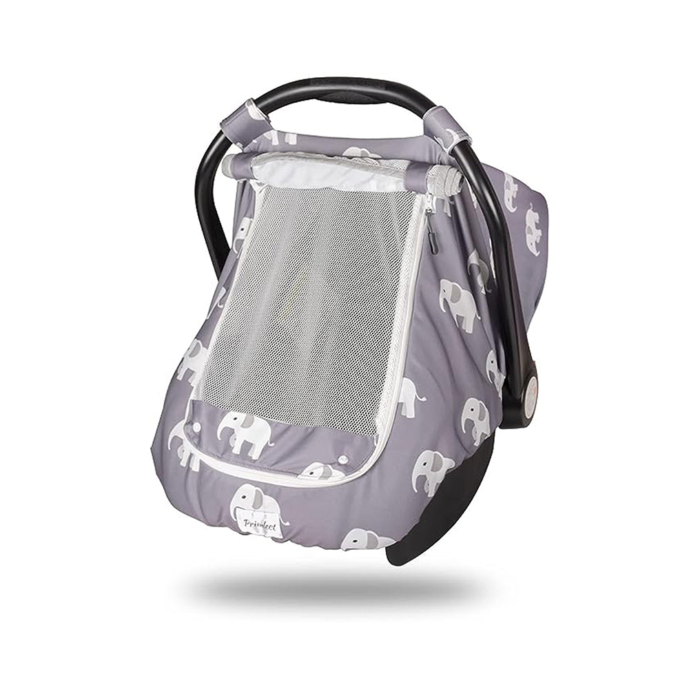 Baby Car Seat Cover - Elephant Car