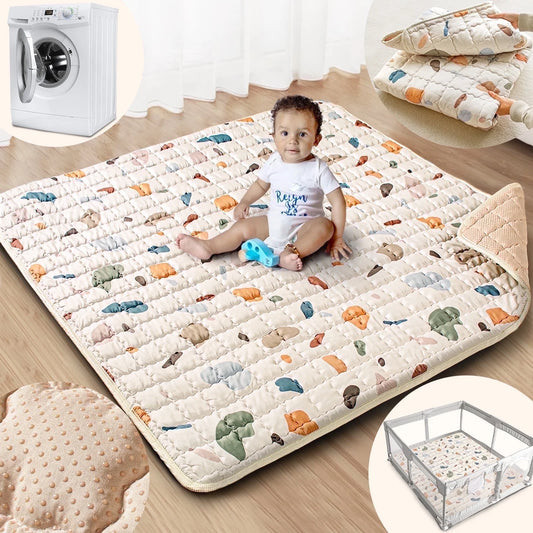 PRIMLECT Baby Play Mat 50"x 50"