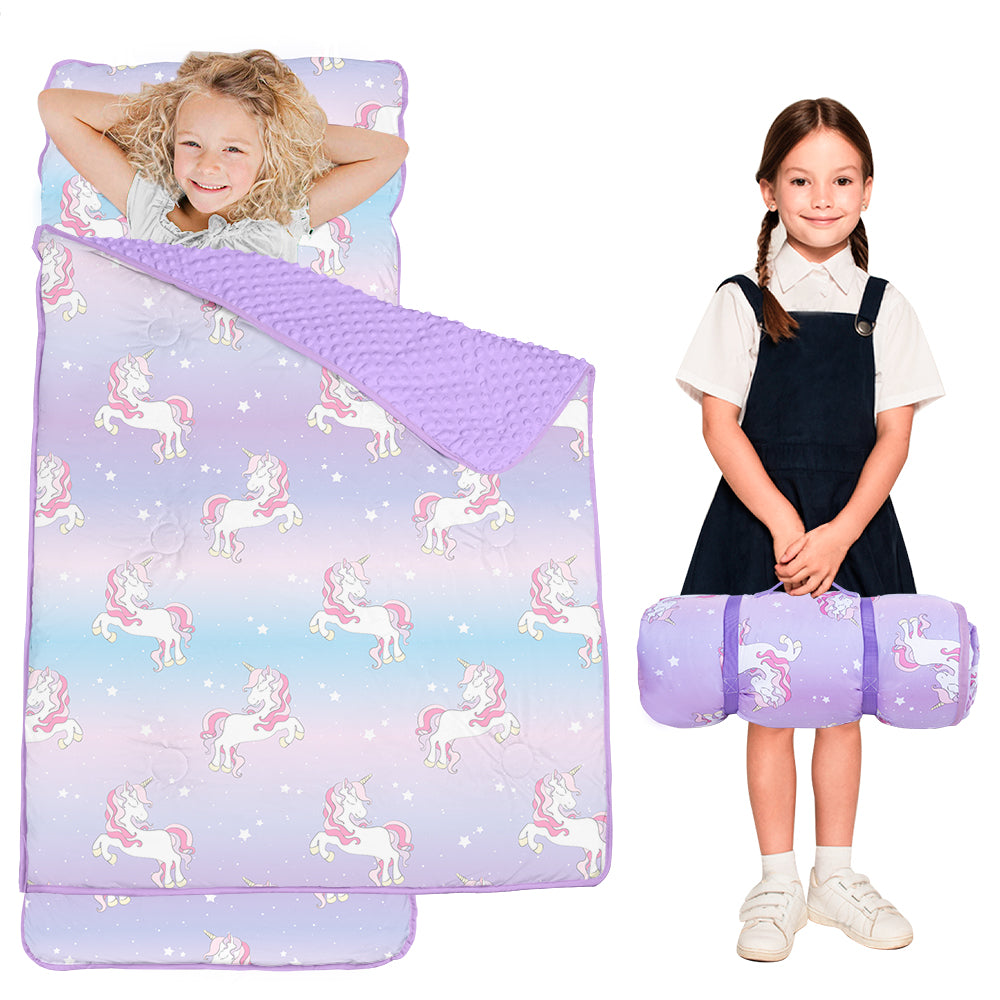 PRIMLECT Nap Mat with Removable Pad - Unicorn