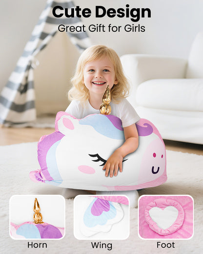 Primlect Sleeping Bag, 61" x 27" Plush Nap Mat with Pillow, Cozy Slumber Bag for Sleepovers
