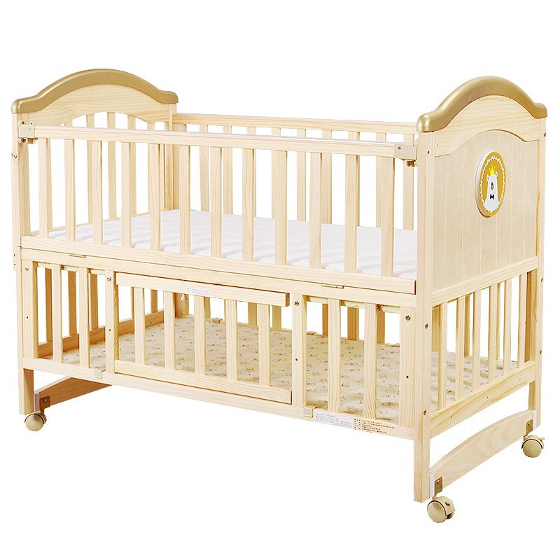 Primlect Solid Wood Patchwork Crib