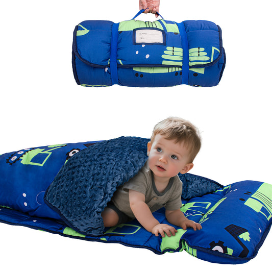 PRIMLECT Regular Nap Mat - Blue Car