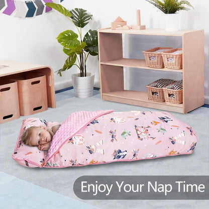 PRIMLECT Regular Nap Mat - Pink Fox