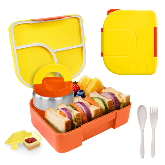 PRIMLECT Toddler Bento Box(Solid Color Style)