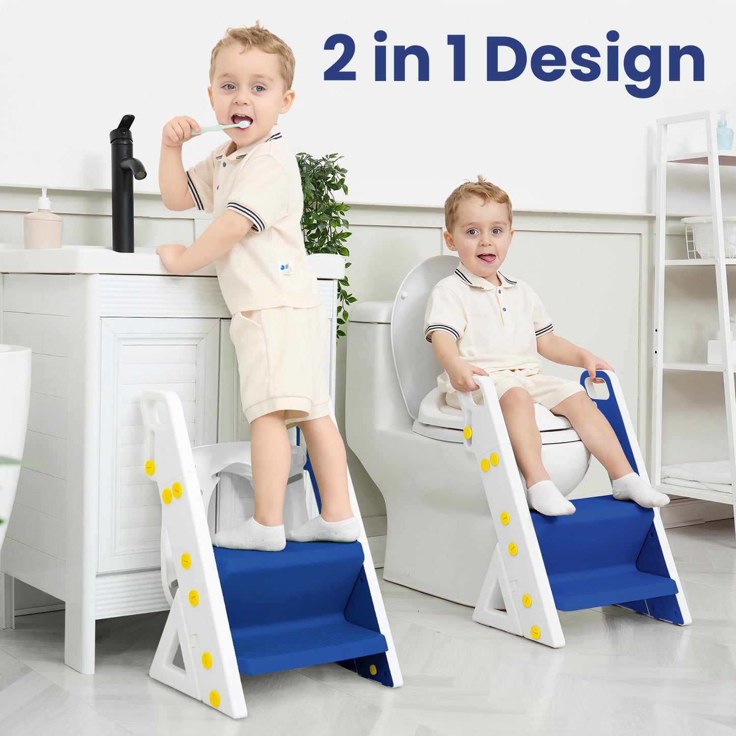 Primlect 2 in 1 Potty Training Toilet-Blue