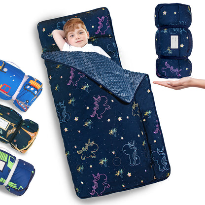 PRIMLECT Regular Nap Mat - Blue Unicorn