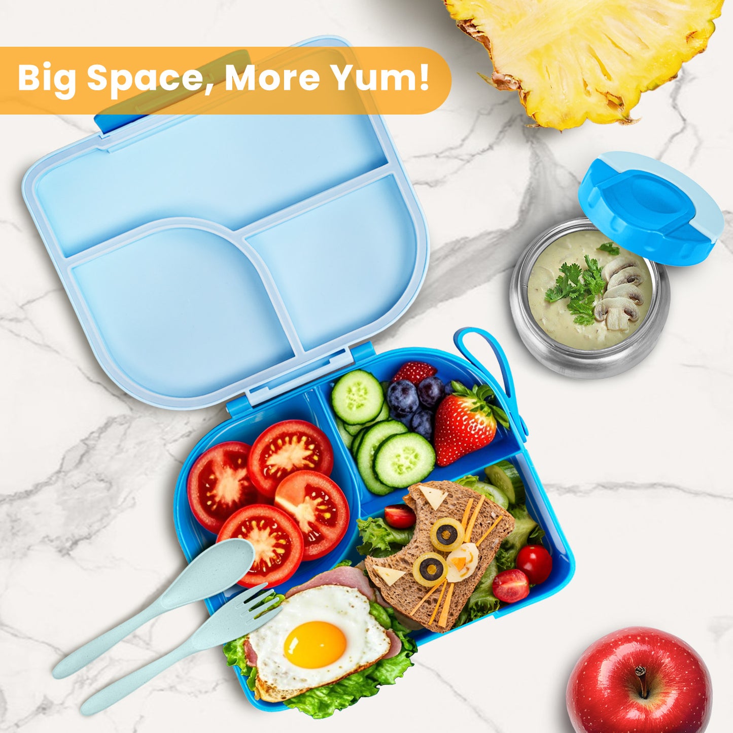 Primlect Bento Box-Blue
