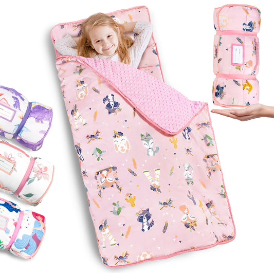 PRIMLECT Nap Mat - Pink Animal