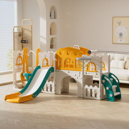 PRIMLECT Toddler Slide 8-in-1 Set