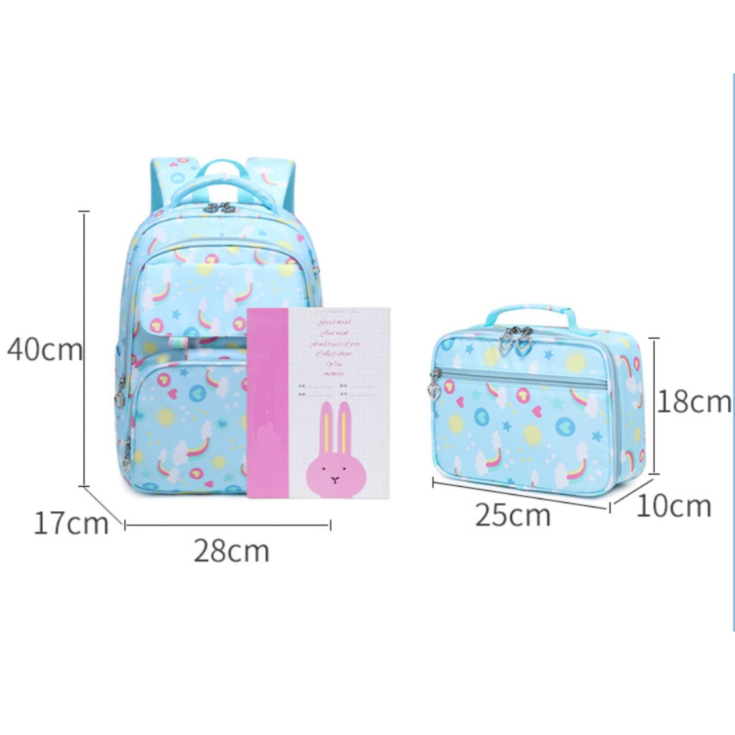 PRIMLECT Backpack & Lunch Bag