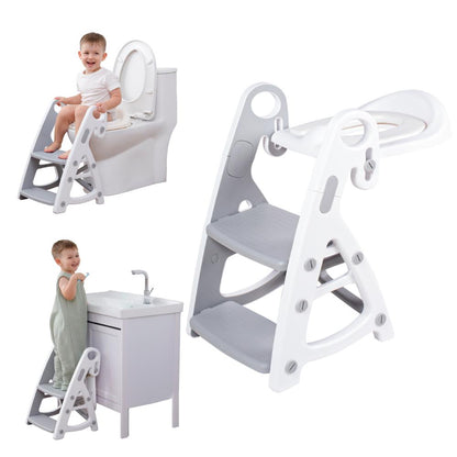 PRIMLECT Potty Training Toilet Seat & Toddler Step Stool