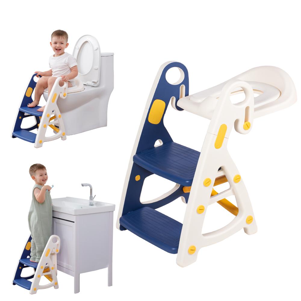 PRIMLECT Potty Training Toilet Seat & Toddler Step Stool