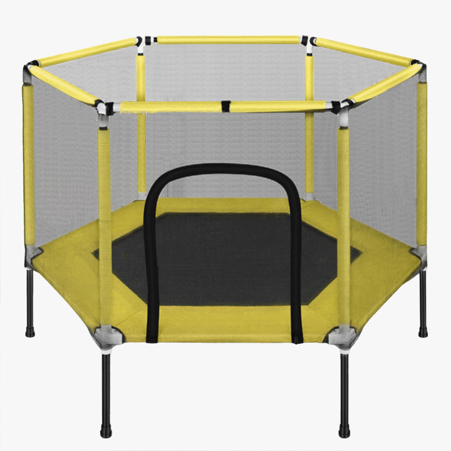 PRIMLECT 50" Toddler Trampoline - Yellow