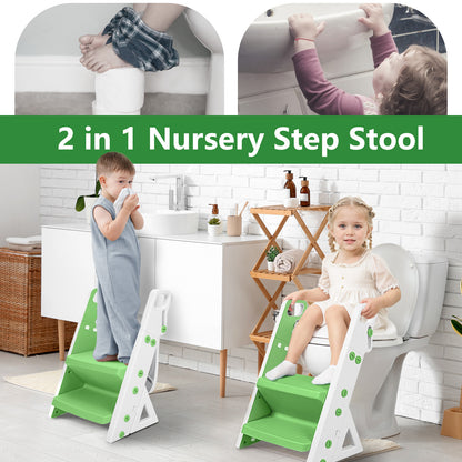 Primlect 2 in 1 Potty Training Toilet-Green