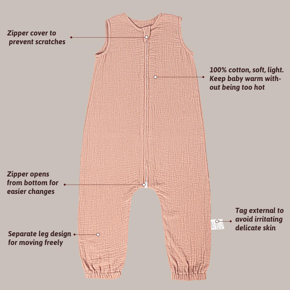 PRIMLECT Toddler Sleep Sack - Orange