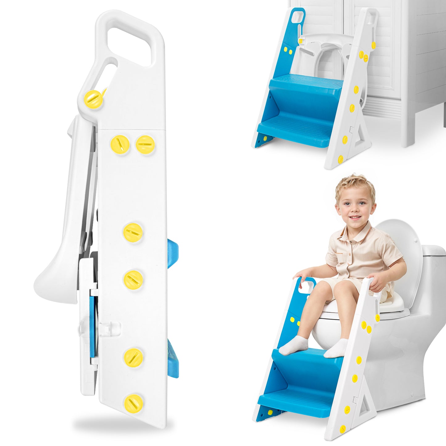 Primlect 2 in 1 Potty Training Toilet-Light Blue