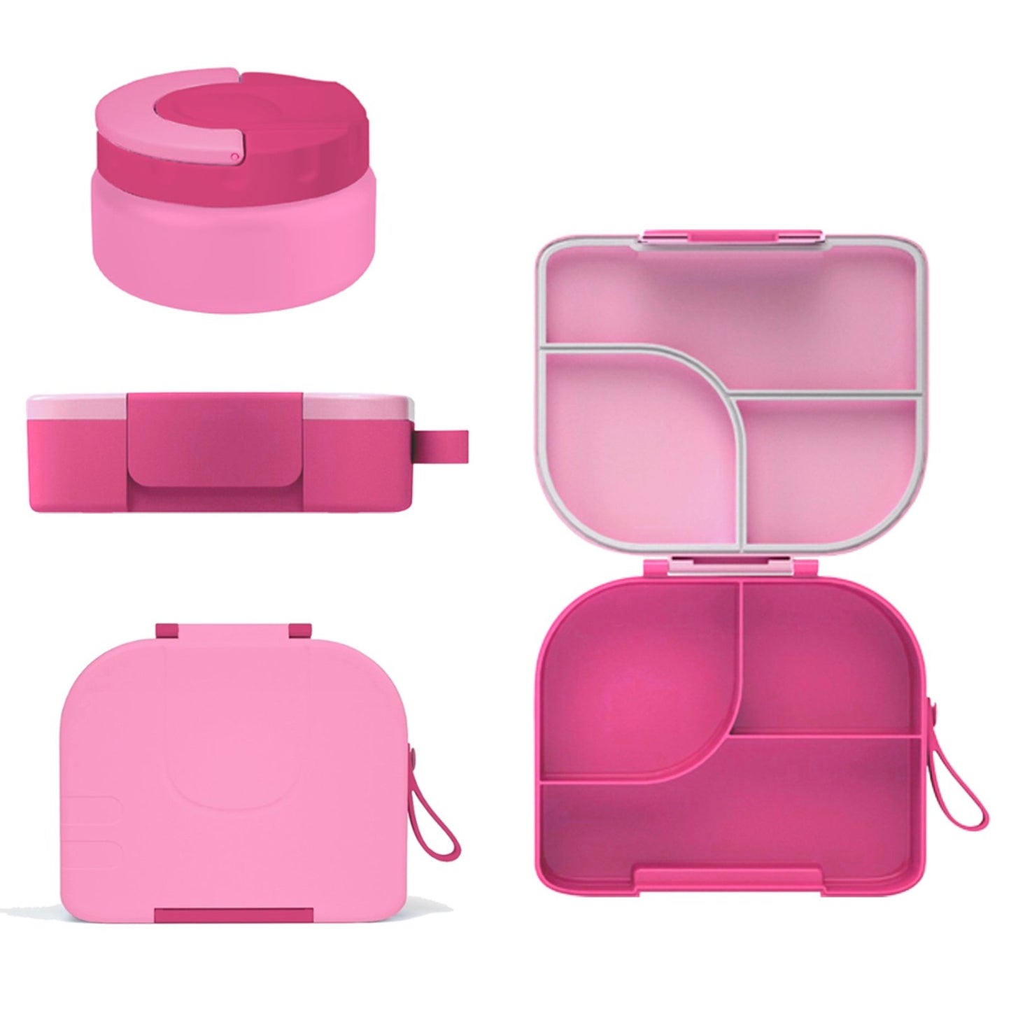 PRIMLECT Toddler Bento Box(Solid Color Style)