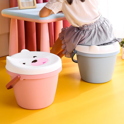 Primlect Children's Toys and Snacks Storage Bucket