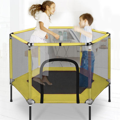 PRIMLECT 50" Toddler Trampoline - Yellow