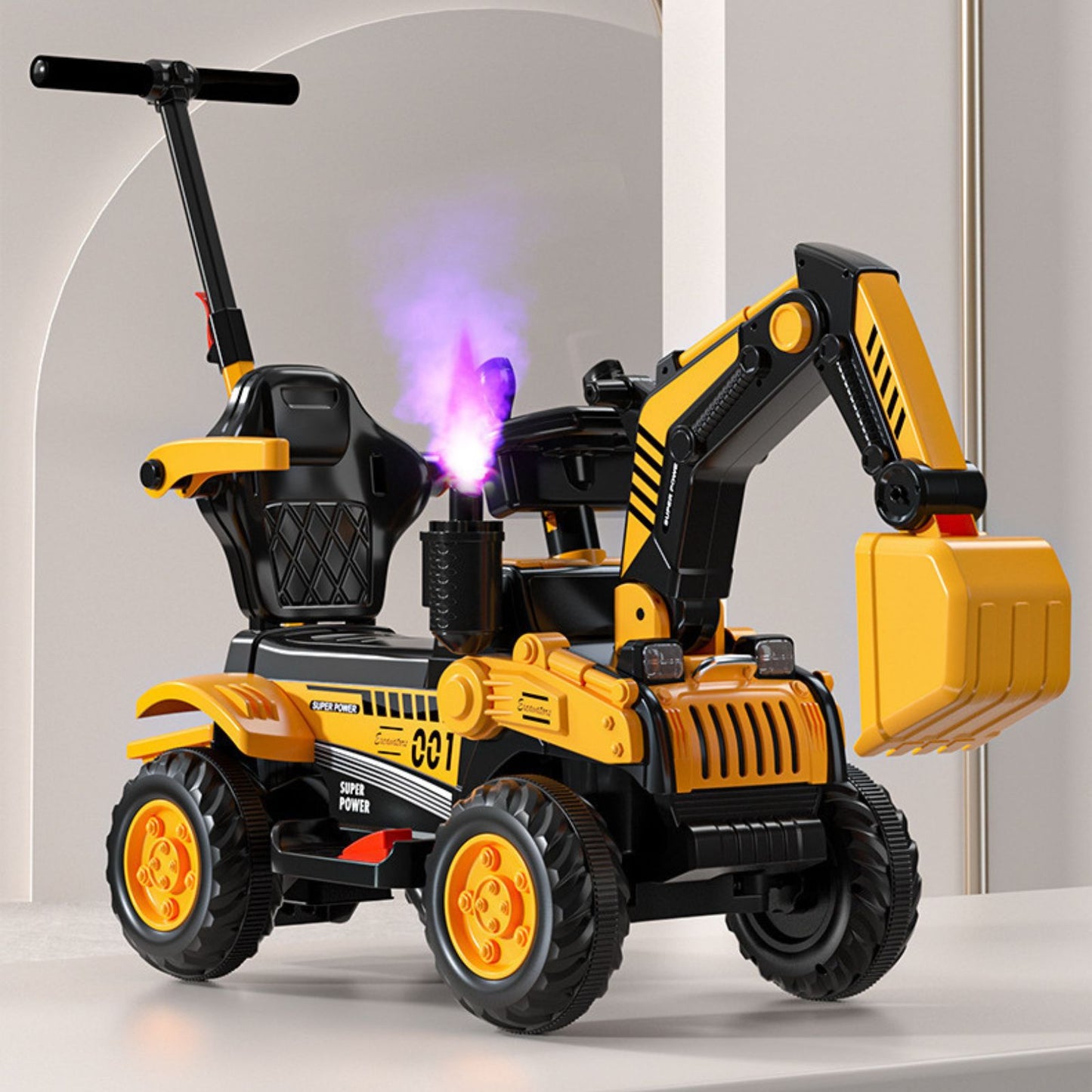 PRIMLECT Kids Ride On Excavator