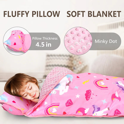 PRIMLECT Extra Large Nap Mat  - Pink Unicorn