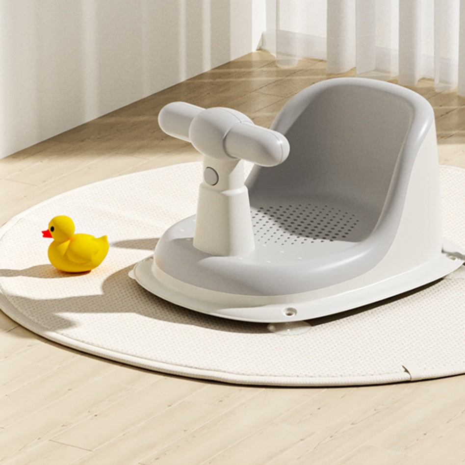 Primlect Grey Baby Bath Seat With Gifts