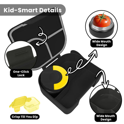 Primlect Bento Box-Black