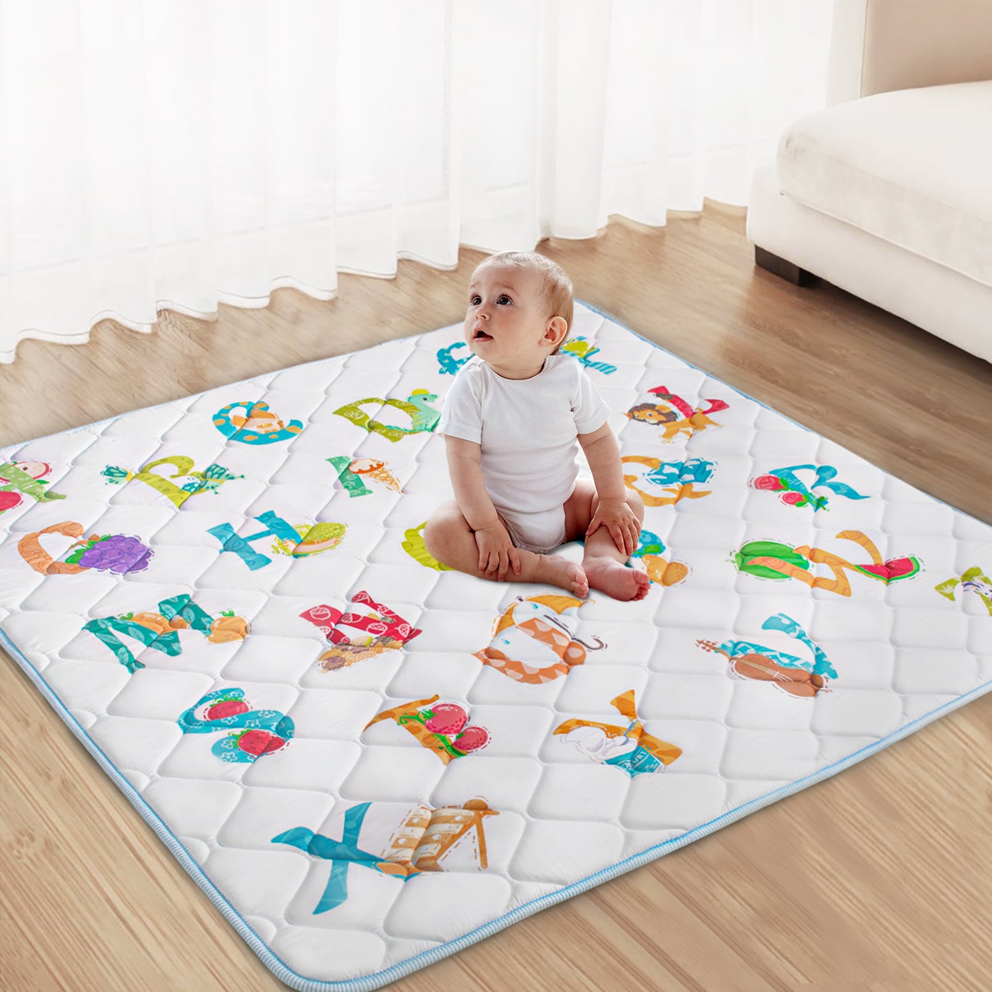 PRIMLECT Foam Play Mat 50"x 50"