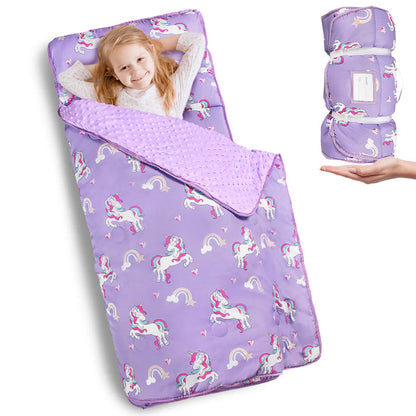 PRIMLECT Regular Nap Mat - Lilac Unicorn