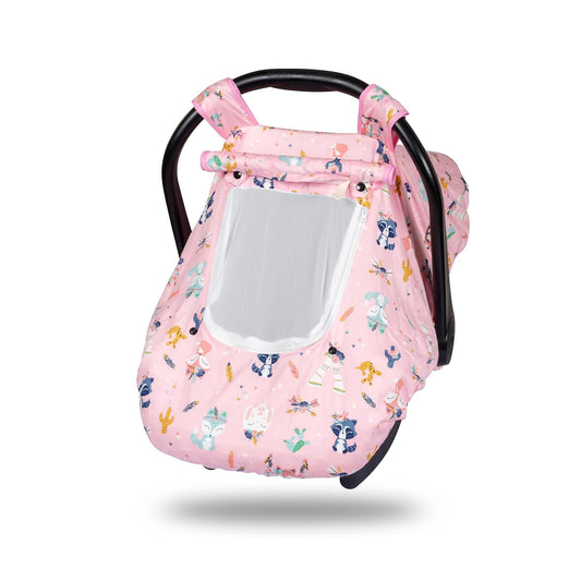 PRIMLECT Minky Baby Car Seat Cover