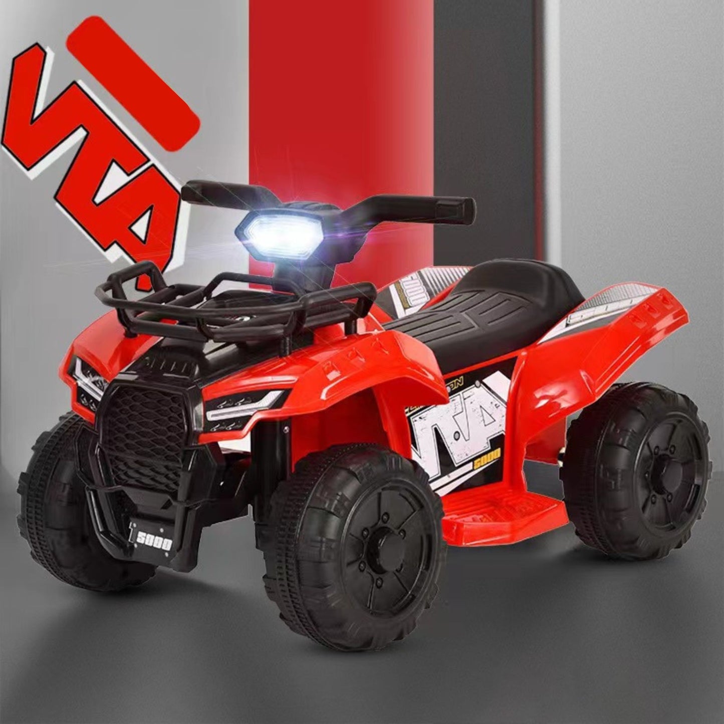 PRIMLECT Kids Electric Four-Wheel Ride-On Beach Vehicle