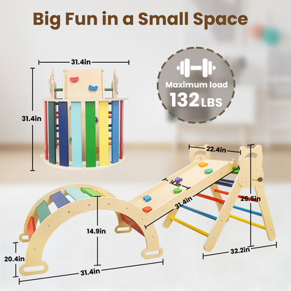 Primlect Wooden Climbing Set