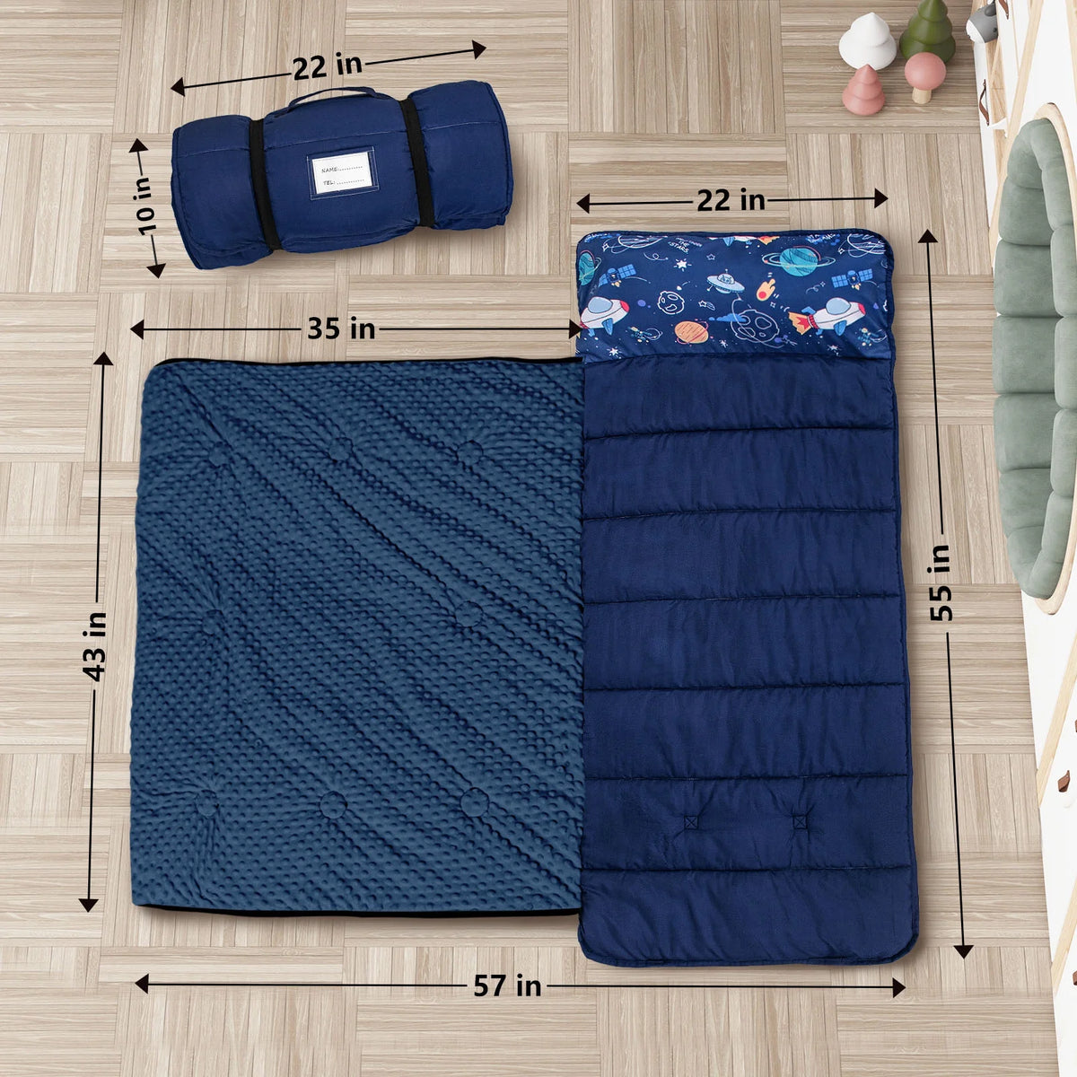 Large Nap Box PRIMLECT Extra Large Nap Mat - Space – Primlect