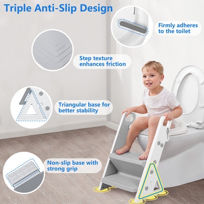 Primlect 2 in 1 Potty Training Toilet-Grey