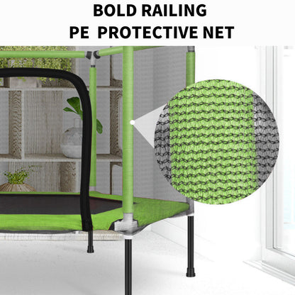 PRIMLECT 50" Toddler Trampoline - Green