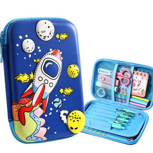 Primlect Pencil Case-Star Rocket